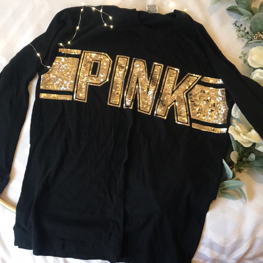 PINK Long Sleeve Tee